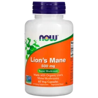 Пищевая добавка Now Foods Lions Mane 60