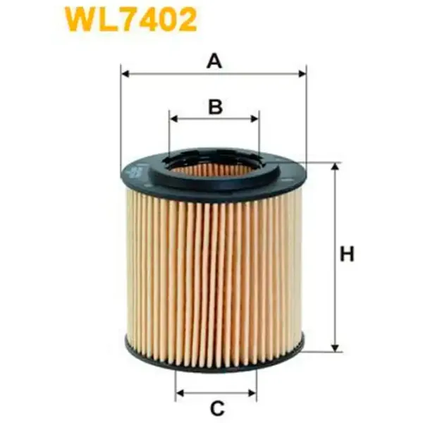 Масляный фильтр Wix Filters WL7402 WX-WL7402 photo 2 Масляный фильтр Wix Filters WL7402 WX-WL7402 photo 2