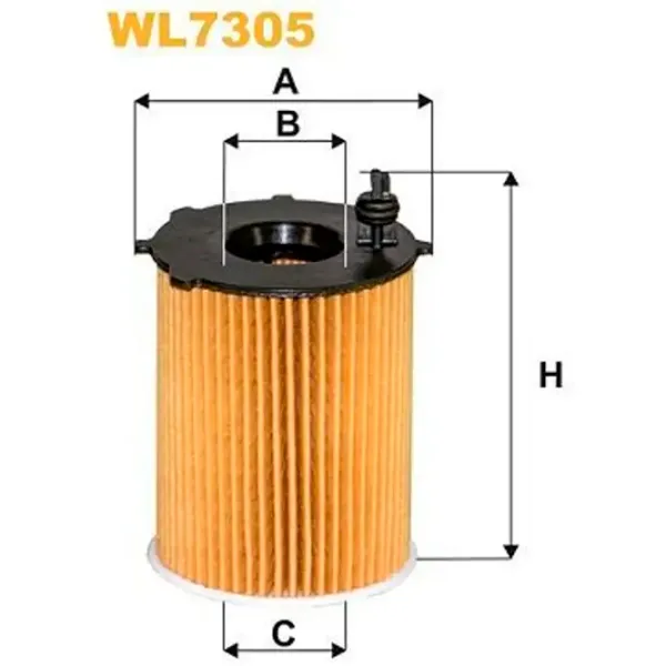 Filtru de ulei Wix Filters WL7305 WX-WL7305 photo 2