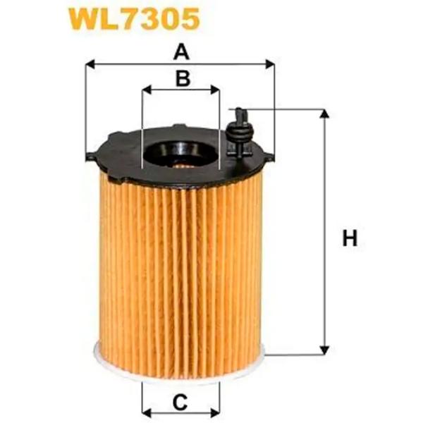 Filtru de ulei Wix Filters WL7305 WX-WL7305 photo 2