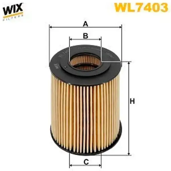 Filtru de ulei Wix Filters WL7403 WX-WL7403 photo 2 Filtru de ulei Wix Filters WL7403 WX-WL7403 photo 2
