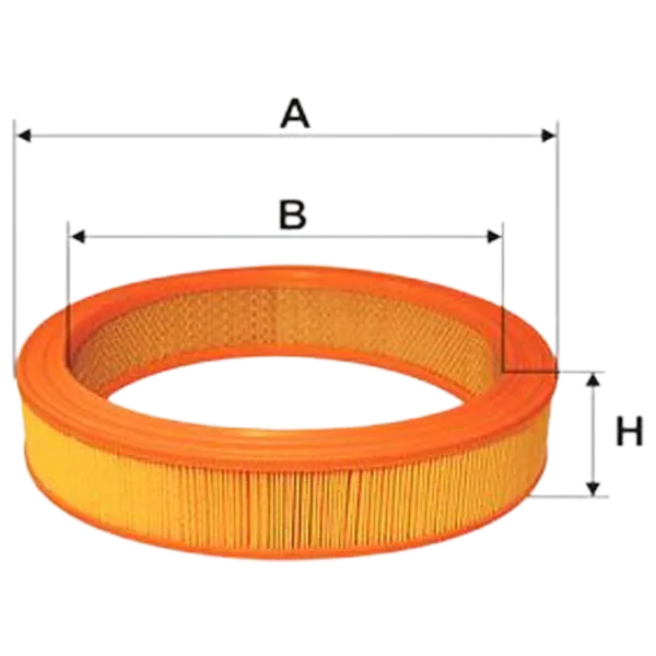 Воздушный фильтр Wix Filters WA6383 WX-WA6383 photo 3