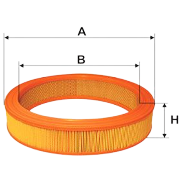 Воздушный фильтр Wix Filters WA6383 WX-WA6383 photo 3