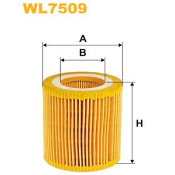 Масляный фильтр Wix Filters WL7509 WX-WL7509 photo 2 Масляный фильтр Wix Filters WL7509 WX-WL7509 photo 2