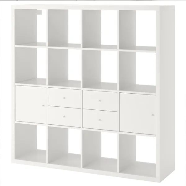 Стеллаж Ikea Kallax 147 x 147 x 39см cm / ЛДСП / White photo 1