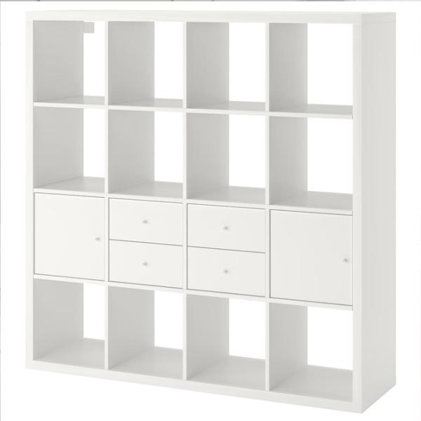 Стеллаж Ikea Kallax 147 x 147 x 39см cm / ЛДСП / White photo 1