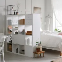 Etajeră Ikea Kallax 147 x 147 x 39 cm / PAL / White photo 3