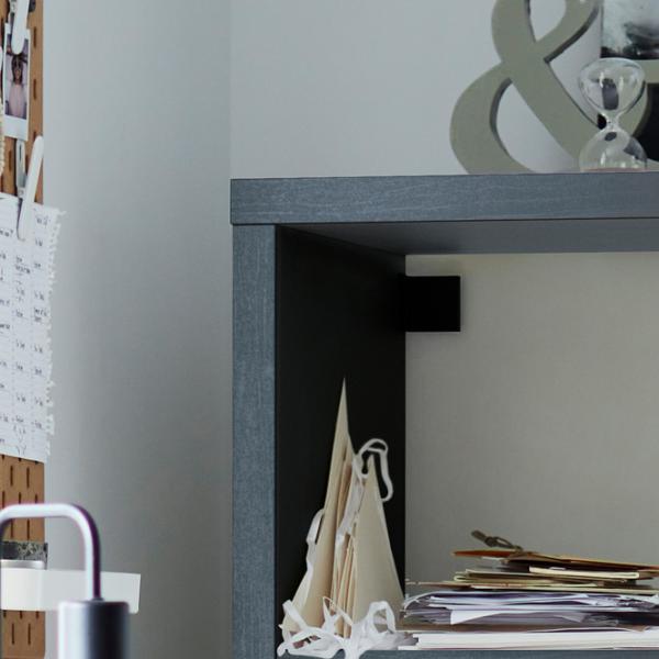 Стеллаж Ikea Kallax 112 x 147 x 39см cm / ДСП меламин / Черный Коричневый photo 5