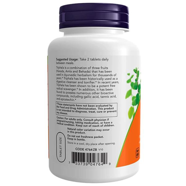 Supliment alimentar Now Foods Triphala 120 photo 3 Supliment alimentar Now Foods Triphala 120 photo 3