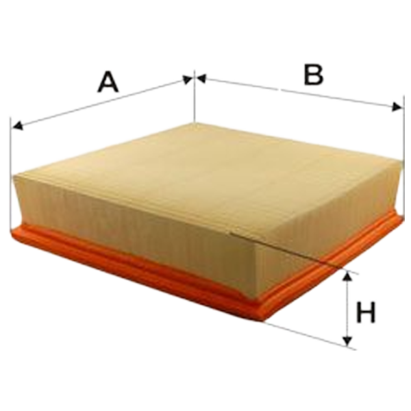 Filtru de aer Wix Filters WA6168 WX-WA6168 photo 1