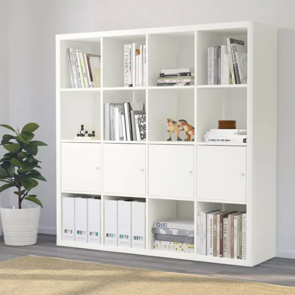 Стеллаж Ikea Kallax 147 x 147 x 39см cm / ЛДСП / White photo 7