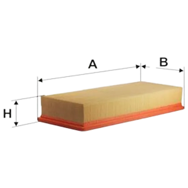 Filtru de aer Wix Filters WA6166 WX-WA6166 photo 1