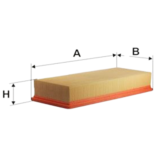 Filtru de aer Wix Filters WA6166 WX-WA6166 photo 1