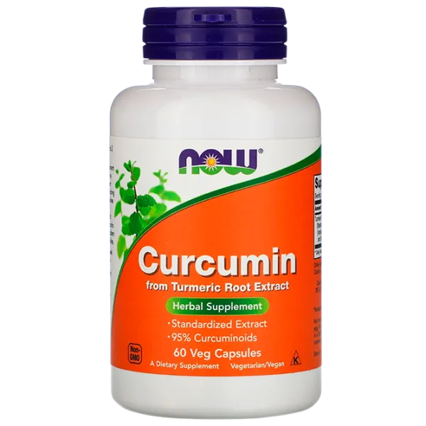 Supliment alimentar Now Foods Turmeric Curcumin 60 photo 1 Supliment alimentar Now Foods Turmeric Curcumin 60 photo 1