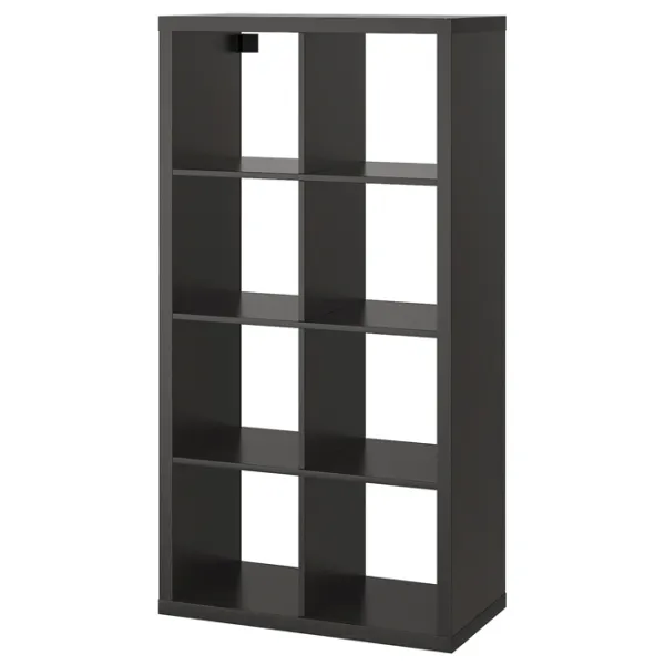 Стеллаж Ikea Kallax 147 x 77 x 39см cm / ЛДСП / Черный Коричневый photo 1