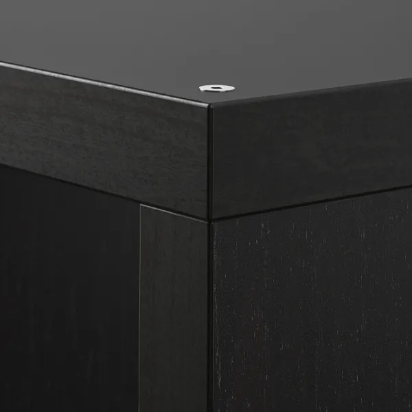 Стеллаж Ikea Kallax 147 x 77 x 39см cm / ЛДСП / Черный Коричневый photo 6