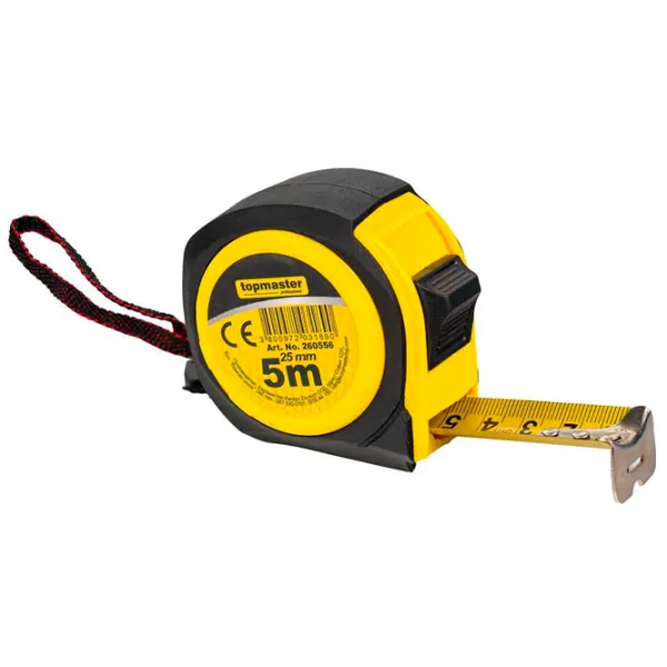 Рулетка Topmaster 260556 5 м / Черный photo 1