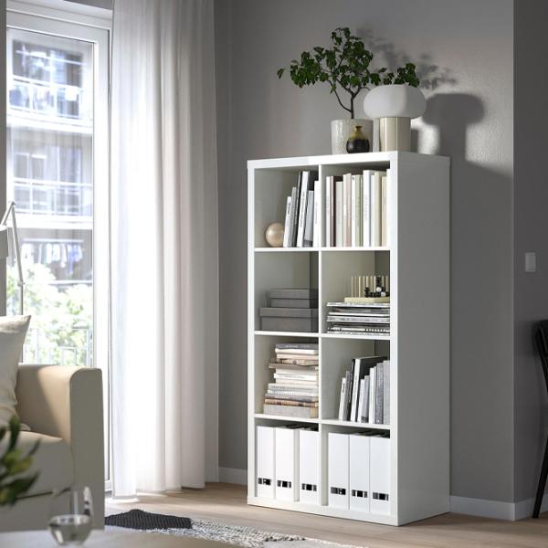 Стеллаж Ikea Kallax 147 x 77 x 39см cm / ЛДСП / White photo 3