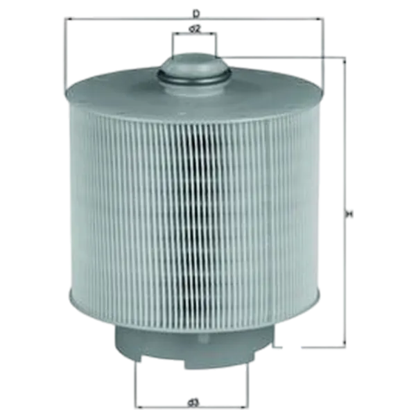 Filtru de aer Mahle LX 1006/1D MHL-LX 1006/1D photo 2