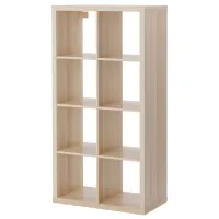 Стеллаж Ikea Kallax 147 x 77 x 39см cm / ЛДСП / Выбеленный дуб