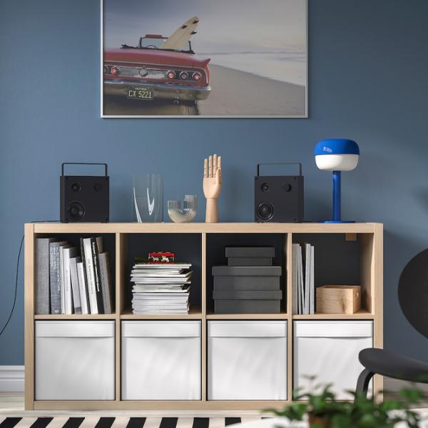 Стеллаж Ikea Kallax 147 x 77 x 39см cm / ЛДСП / Выбеленный дуб photo 4