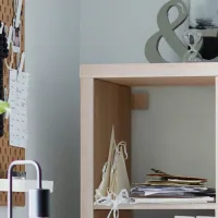 Etajeră Ikea Kallax 147 x 77 x 39 cm / PAL / Whitewashed Oak photo 5
