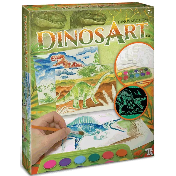 Vopsea de artă DinosArt Magic Watercolor  / 12 photo 8