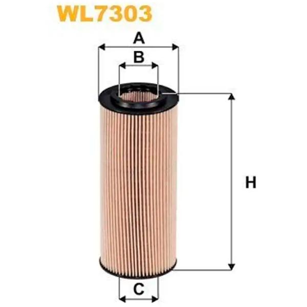 Filtru de ulei Wix Filters WL7303 WX-WL7303 photo 2 Filtru de ulei Wix Filters WL7303 WX-WL7303 photo 2