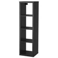 Стеллаж Ikea Kallax 147 x 42 x 39см cm / ЛДСП / Черный Коричневый