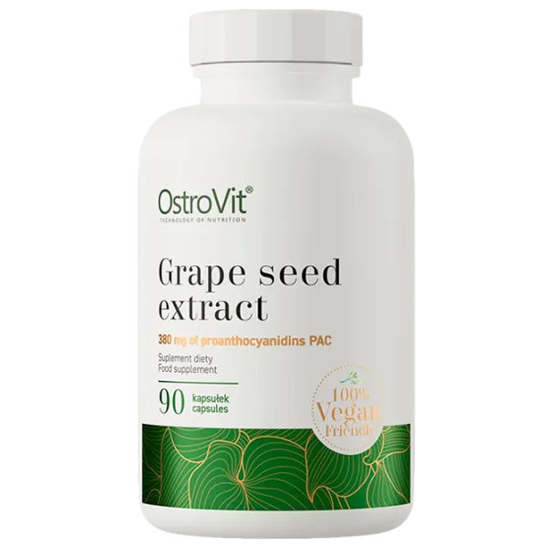 Supliment alimentar OstroVit Grape Seed Extract 90 photo 1 Supliment alimentar OstroVit Grape Seed Extract 90 photo 1