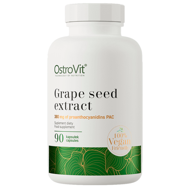 Supliment alimentar OstroVit Grape Seed Extract 90 photo 1 Supliment alimentar OstroVit Grape Seed Extract 90 photo 1