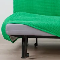 Fotoliu extensibil Ikea Lycksele Havet Black Green photo 4