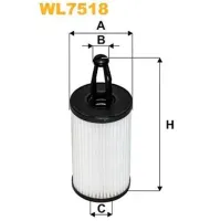 Filtru de ulei Wix Filters WL7518 WX-WL7518 photo 2