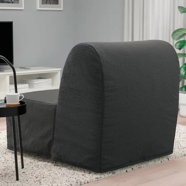 Раскладной кресло Ikea Lycksele Havet Черный Серый photo 4 Раскладной кресло Ikea Lycksele Havet Черный Серый photo 4