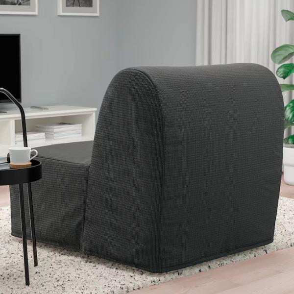 Раскладной кресло Ikea Lycksele Havet Черный Серый photo 4 Раскладной кресло Ikea Lycksele Havet Черный Серый photo 4