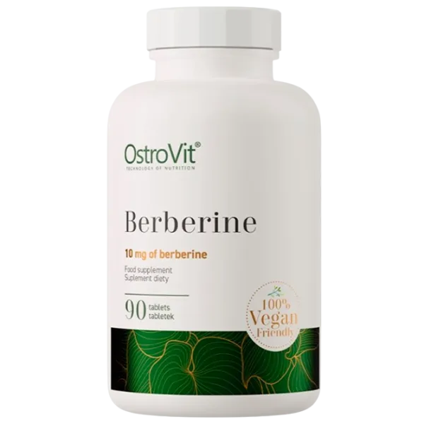 Пищевая добавка OstroVit Berberine 90 photo 1 Пищевая добавка OstroVit Berberine 90 photo 1