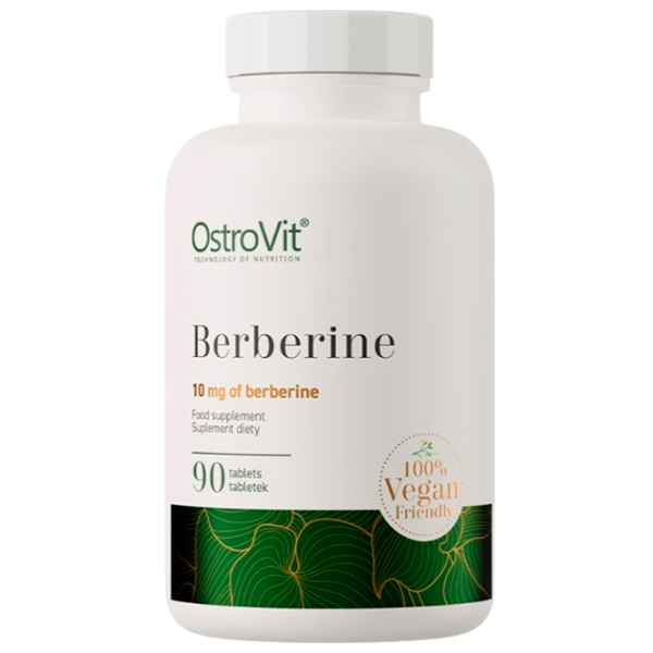 Пищевая добавка OstroVit Berberine 90 photo 1 Пищевая добавка OstroVit Berberine 90 photo 1