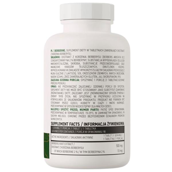 Пищевая добавка OstroVit Berberine 90 photo 2 Пищевая добавка OstroVit Berberine 90 photo 2