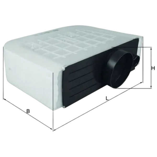 Filtru de aer Mahle LX 3233/6 MHL-LX 3233/6 photo 2