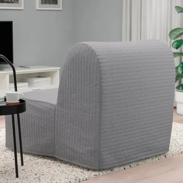 Раскладной кресло Ikea Lycksele Lovas Черный Серый photo 4 Раскладной кресло Ikea Lycksele Lovas Черный Серый photo 4