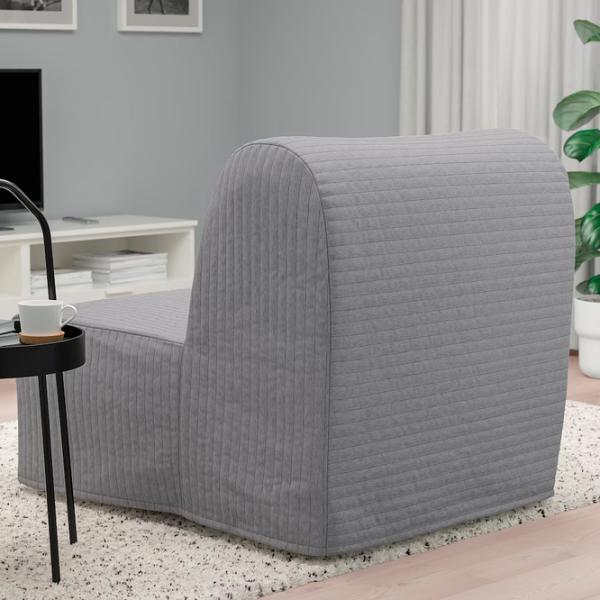 Раскладной кресло Ikea Lycksele Lovas Черный Серый photo 4 Раскладной кресло Ikea Lycksele Lovas Черный Серый photo 4