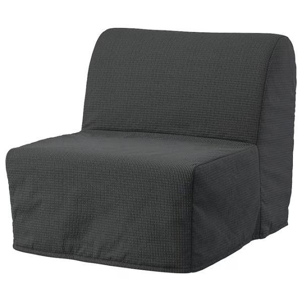 Раскладной кресло Ikea Lycksele Lovas Черный Тёмно-серый photo 1 Раскладной кресло Ikea Lycksele Lovas Черный Тёмно-серый photo 1