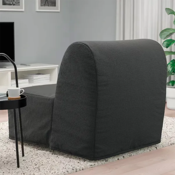 Раскладной кресло Ikea Lycksele Lovas Черный Тёмно-серый photo 3 Раскладной кресло Ikea Lycksele Lovas Черный Тёмно-серый photo 3