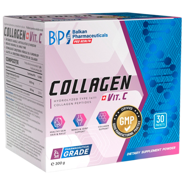 Витамины Balkan Pharmaceuticals Collagen + Vit. C  photo 1 Витамины Balkan Pharmaceuticals Collagen + Vit. C  photo 1
