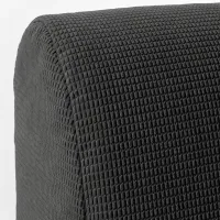 Fotoliu extensibil Ikea Lycksele Murbo Black Dark Gray photo 6