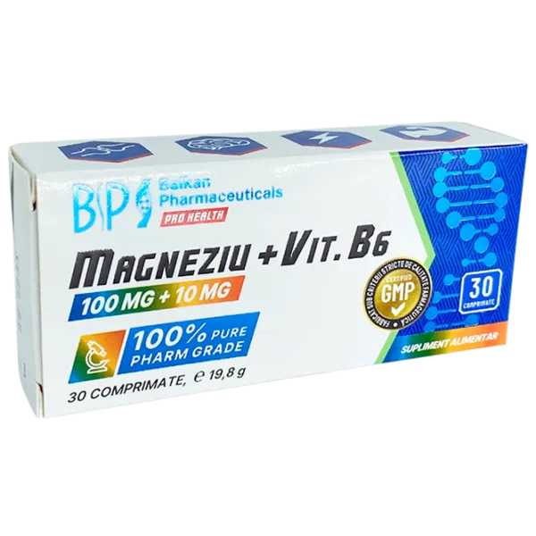 Vitamine Balkan Pharmaceuticals Magnezium + Vit B6 30 photo 1 Vitamine Balkan Pharmaceuticals Magnezium + Vit B6 30 photo 1