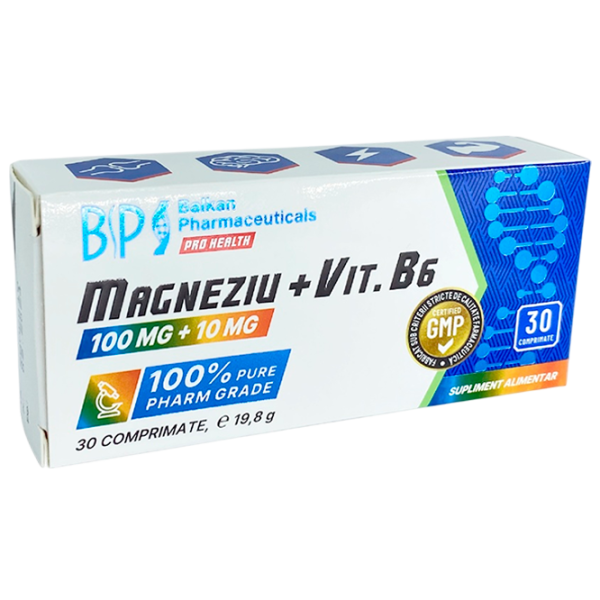 Vitamine Balkan Pharmaceuticals Magnezium + Vit B6 30 photo 1 Vitamine Balkan Pharmaceuticals Magnezium + Vit B6 30 photo 1