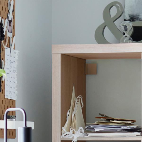 Стеллаж Ikea Kallax 147 x 42 x 39см cm / ЛДСП / Выбеленный дуб photo 7