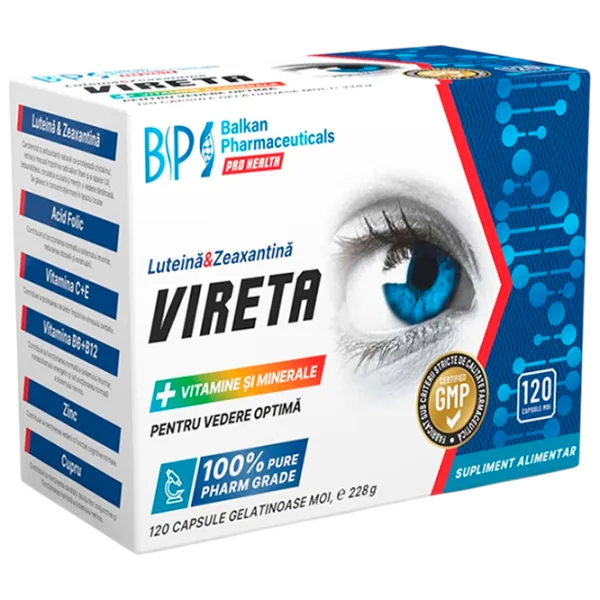 Vitamine Balkan Pharmaceuticals Vireta 120 photo 1 Vitamine Balkan Pharmaceuticals Vireta 120 photo 1