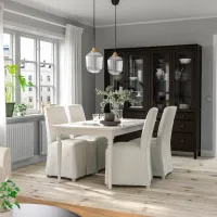 Кухонный стол раскладной Ikea Ingatorp ДСП/ Белый photo 4